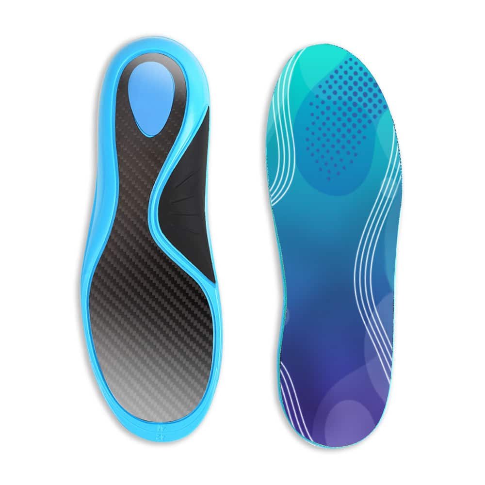 Carbon Fiber Sport Insoles with Arch Support Shock Absorbing Performance Insoles - TPIS0004