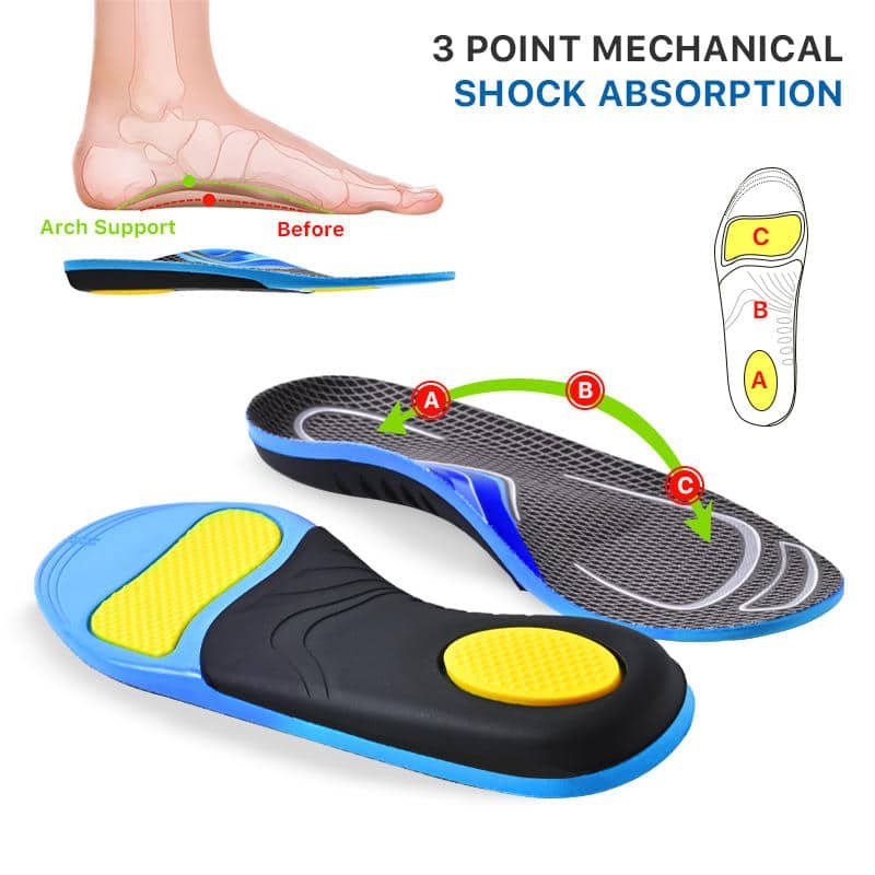 Plantar Fasciitis Arch Support Insole for Men and Women - TPIS0003 - Image 2