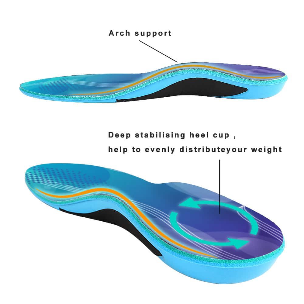 Carbon Fiber Sport Insoles with Arch Support Shock Absorbing Performance Insoles - TPIS0004 - Image 6