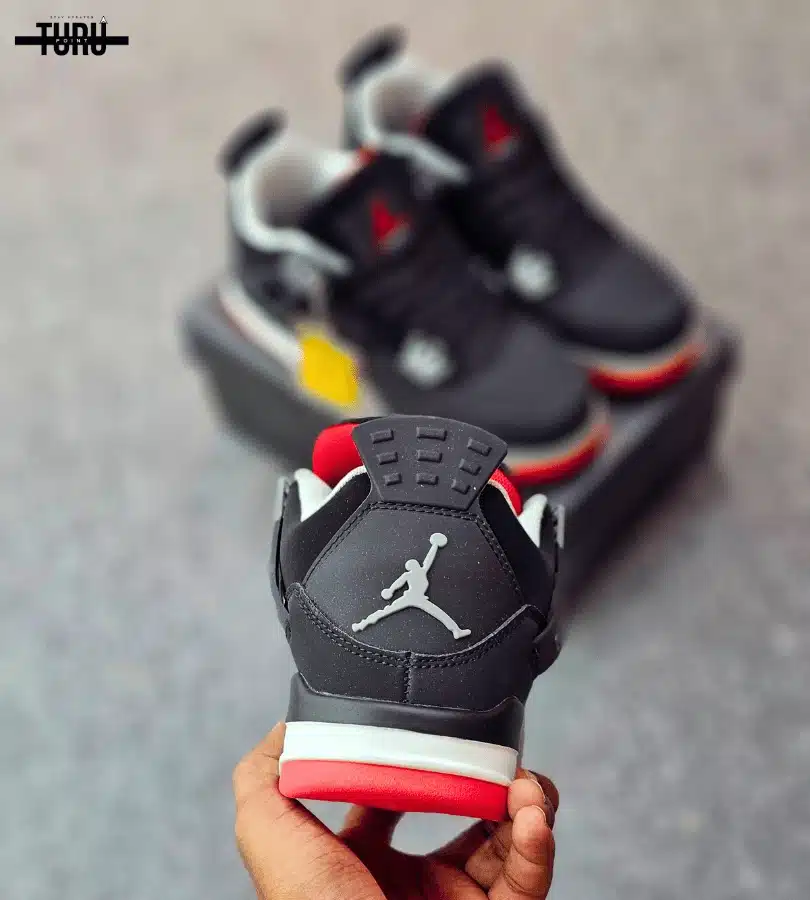 Air Jordan 4 Retro OG 'Bred' Black - Image 9
