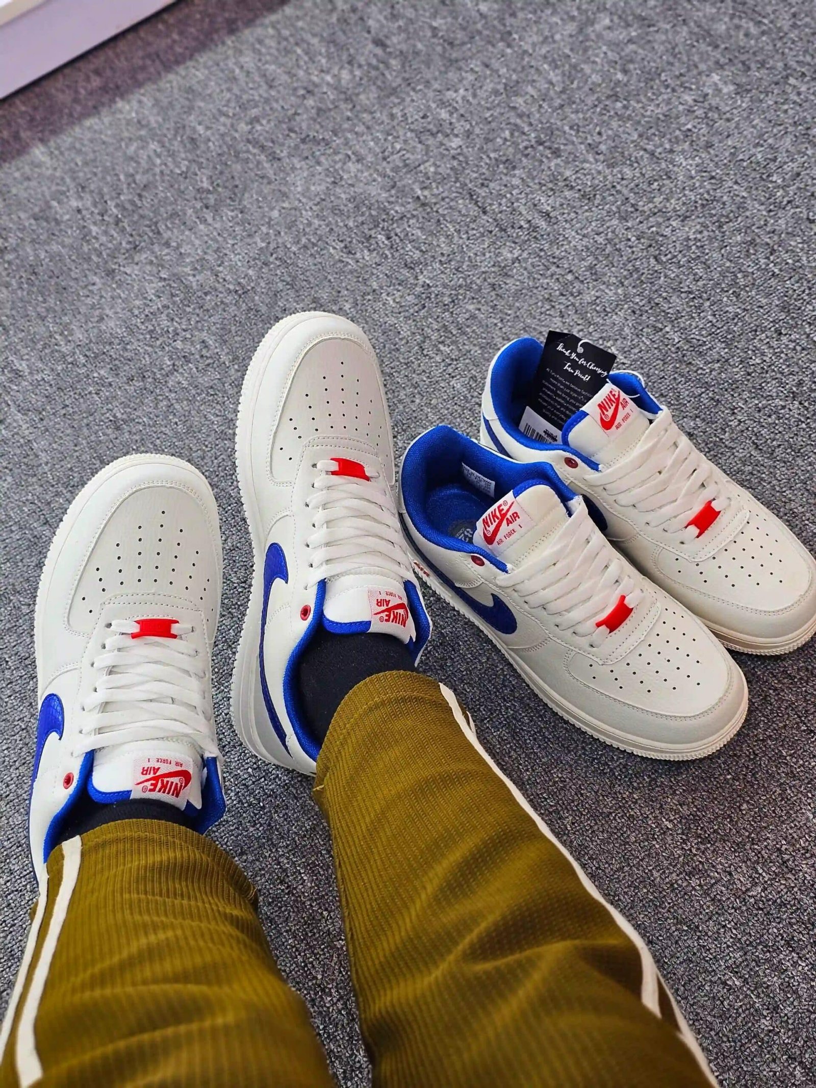 Air Force 1 '07 University Blue and Summit White - Image 11
