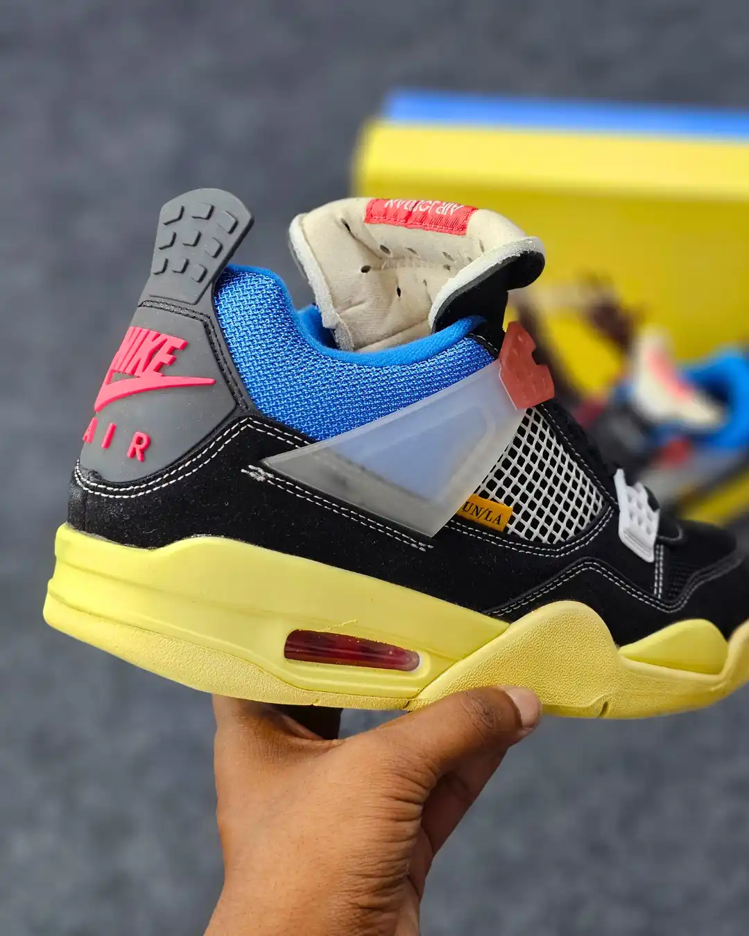 Air J4 Union Off Noir | TOP - Image 4