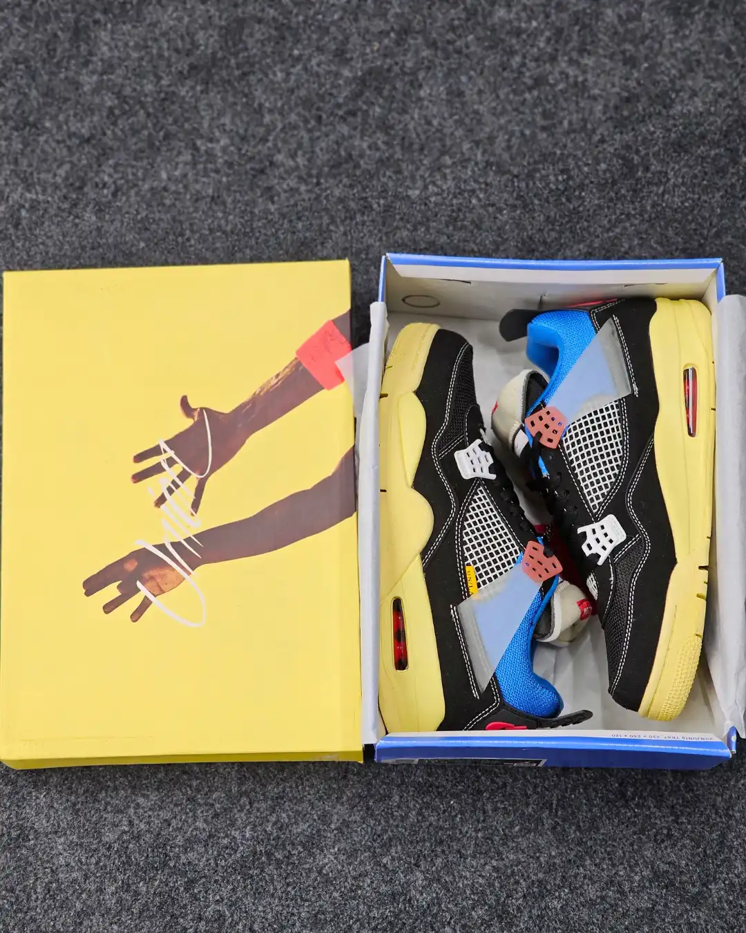 Air J4 Union Off Noir | TOP - Image 6