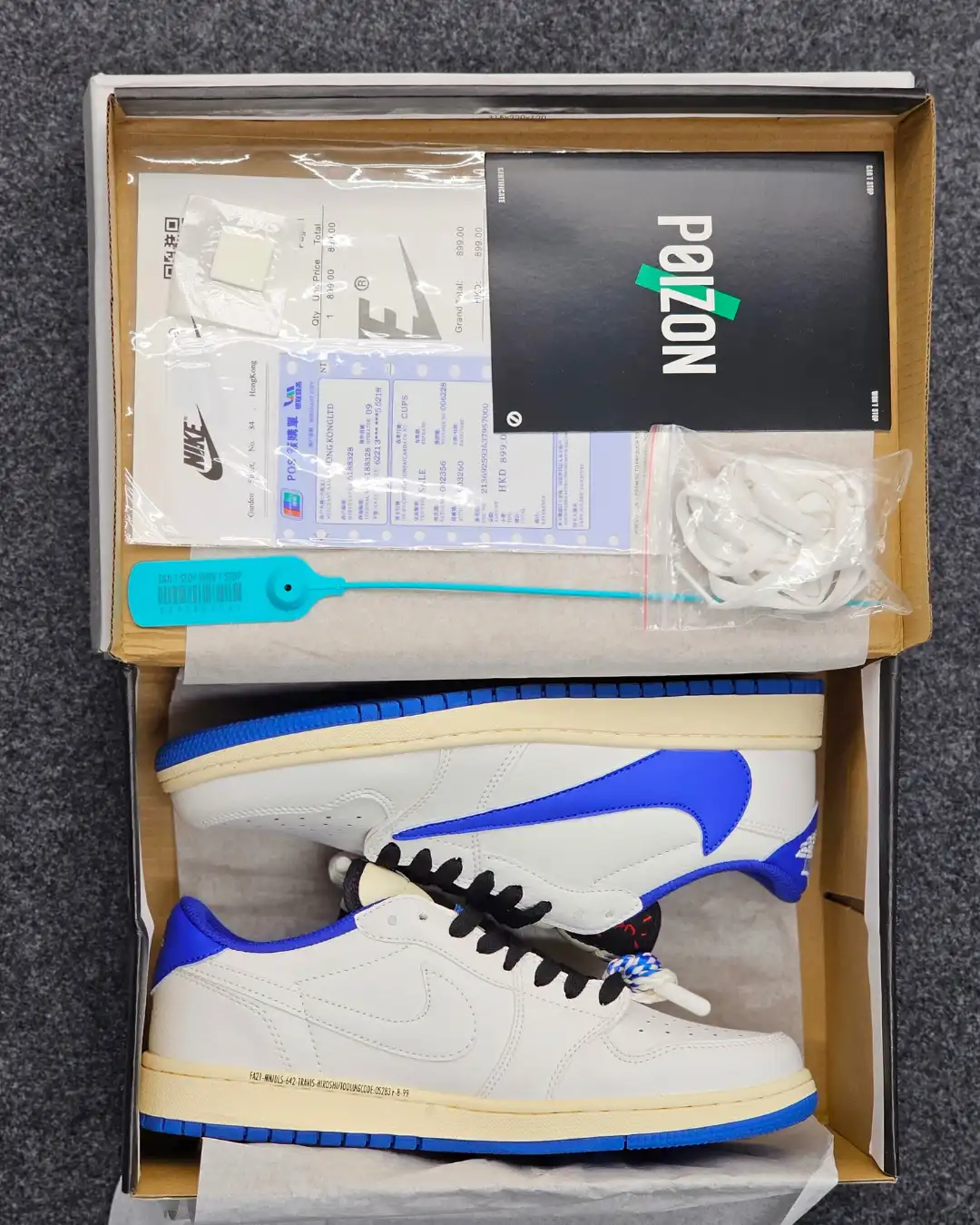 Jordan 1 Low Travis Scott x Fragment Design - Image 8
